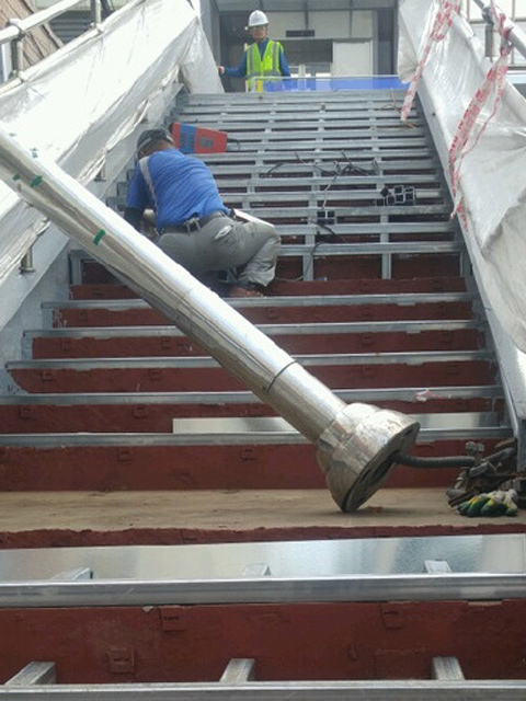 안양공장형아파트2층제작